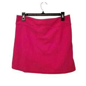 Amanda K Women's Hot Pink Poly/Spandex Tennis Golf Skirt Skort